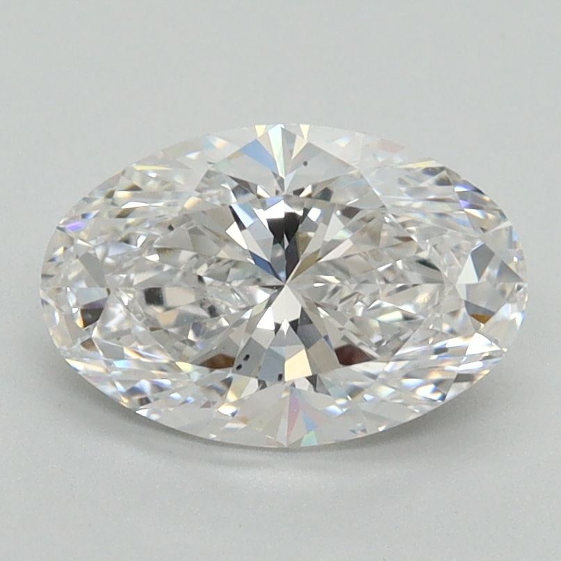 Loose Diamond - OVAL 1.57ct E VS2: Loose Diamond - OVAL 1.57ct E VS2 Source: This is a real non-mined Diamond that has been grown in a lab Shape: OVAL Carats: 1.57 Color: E Clarity: VS2 Certification: NONE Video: Video Link The