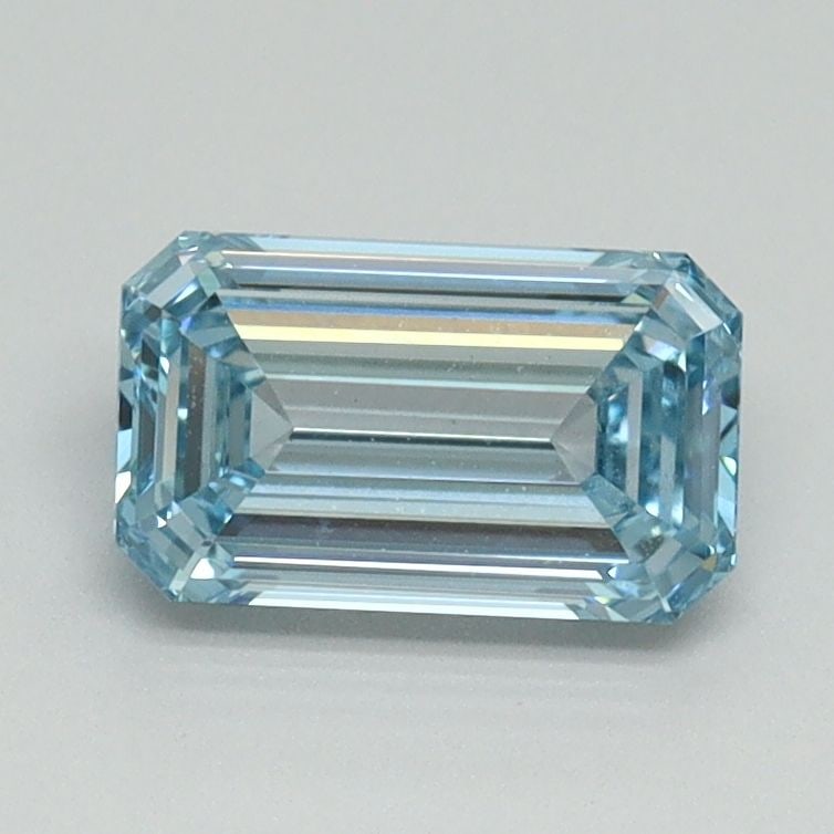 Loose Diamond - EMERALD 1.01ct Fancy Intense Blue VS1: Loose Diamond - EMERALD 1.01ct Fancy Intense Blue VS1 Source: This is a real non-mined Diamond that has been grown in a lab Shape: EMERALD Carats: 1.01 Color: Fancy Intense Blue Certification: IGI Vid