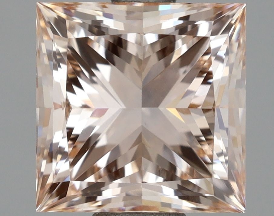 Loose Diamond - PRINCESS 2.0ct Fancy Light Brown Pink VVS2: Loose Diamond - PRINCESS 2.0ct Fancy Light Brown Pink VVS2 Source: This is a real non-mined Diamond that has been grown in a lab Shape: PRINCESS Carats: 2.0 Color: Fancy Light Brown Pink Certification