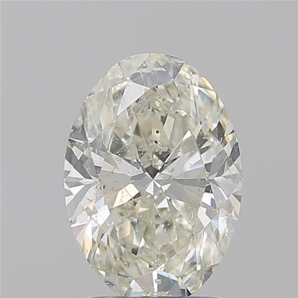 Loose Diamond - OVAL 1.7ct J SI2: Loose Diamond - OVAL 1.7ct J SI2 Source: Natural Shape: OVAL Carats: 1.7 Color: J Clarity: SI2 Certification: HRD Video: