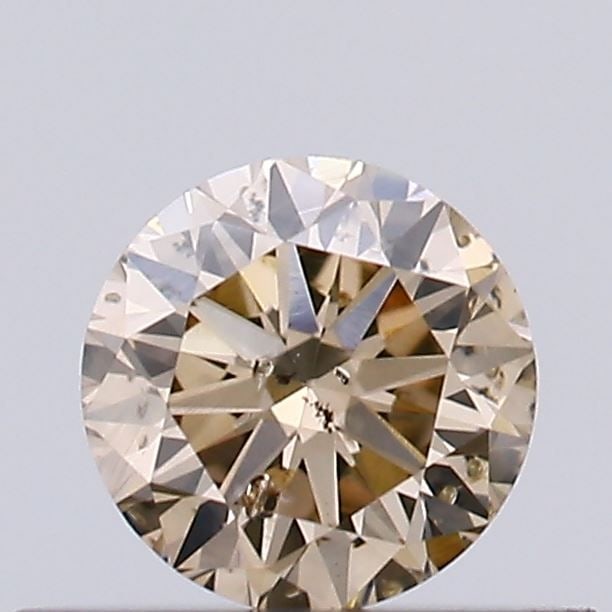 Loose Diamond - ROUND 0.3ct Fancy Light Brown I1: Loose Diamond - ROUND 0.3ct Fancy Light Brown I1 Source: Natural Shape: ROUND Carats: 0.3 Color: Fancy Light Brown Certification: NONE Video: