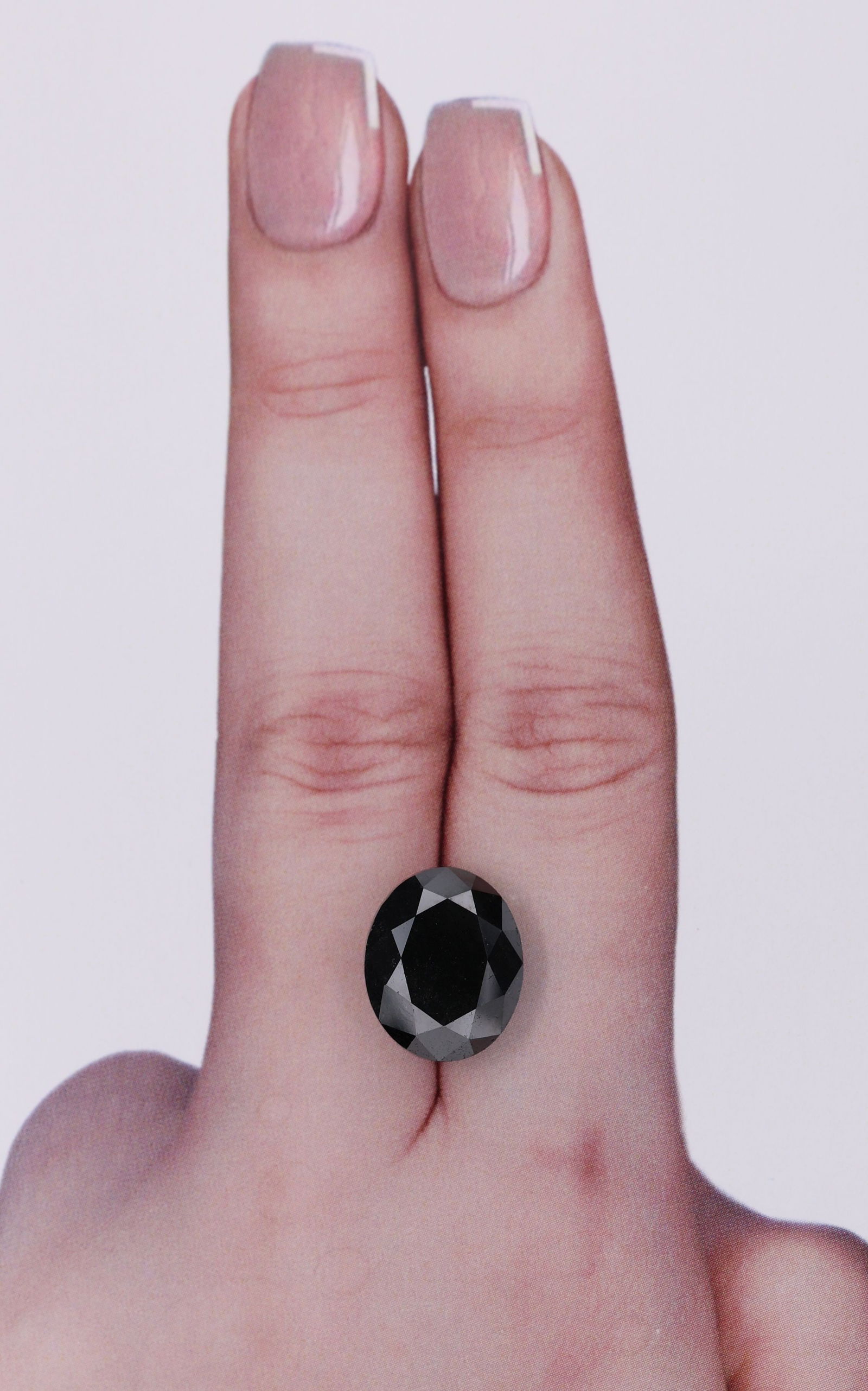 Loose Diamond - OVAL 7.45ct Black (1 of 1)