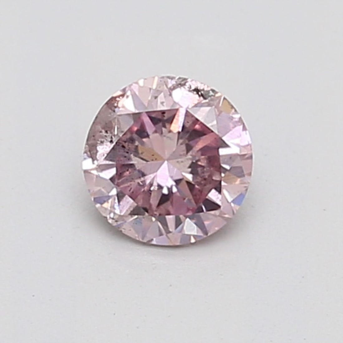 Loose Diamond - ROUND 0.47ct Fancy Purple Purple Pink I1 (1 of 1)