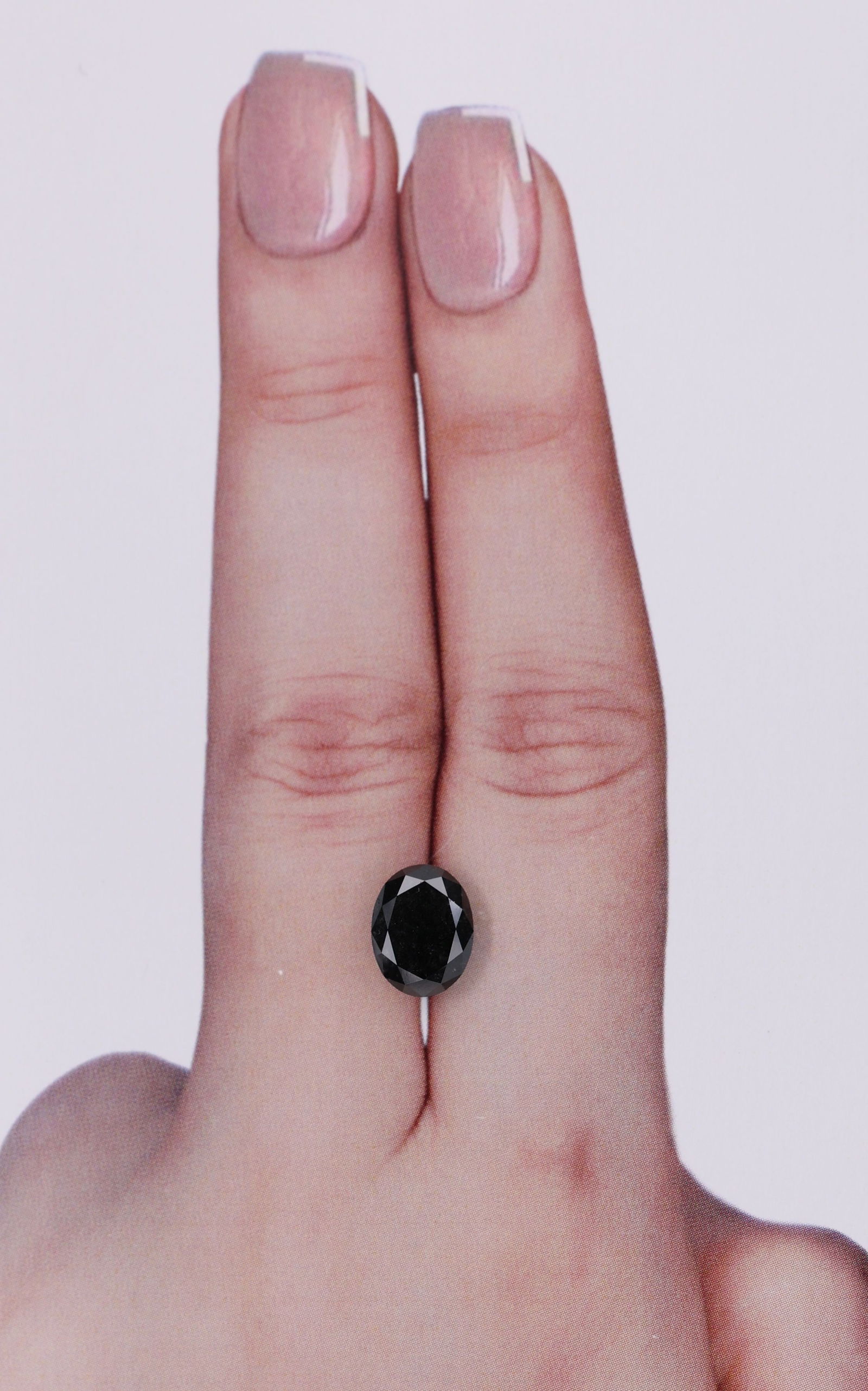 Loose Diamond - OVAL 2.22ct Fancy Black VVS2 (1 of 1)