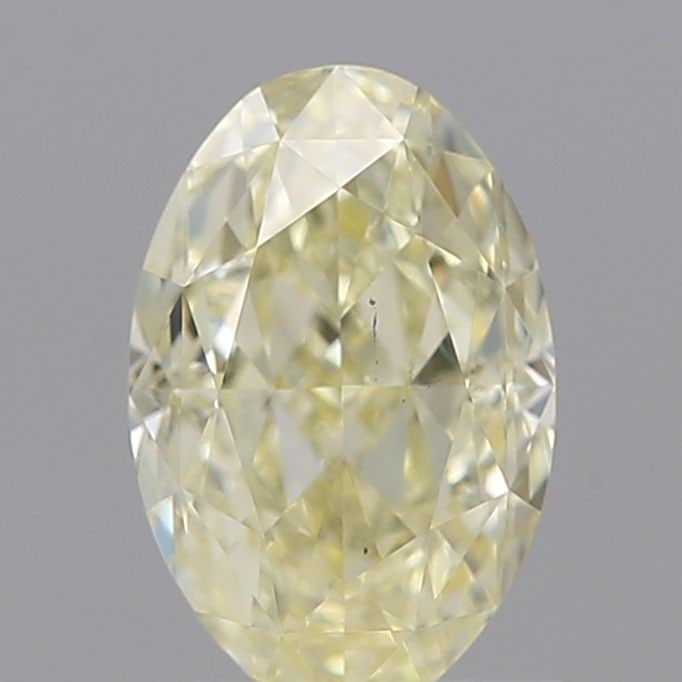Loose Diamond - OVAL 1.0ct Fancy Light Yellow SI1: Loose Diamond - OVAL 1.0ct Fancy Light Yellow SI1 Source: Natural Shape: OVAL Carats: 1.0 Color: Fancy Light Yellow Certification: GIA Video: