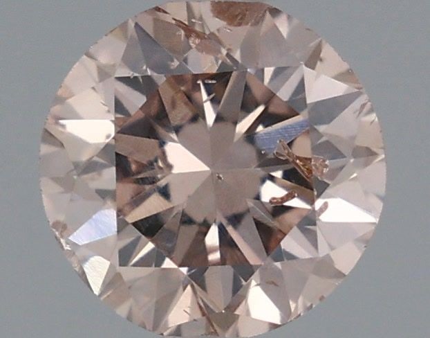 Loose Diamond - ROUND 0.38ct Fancy Brown Pink (1 of 1)