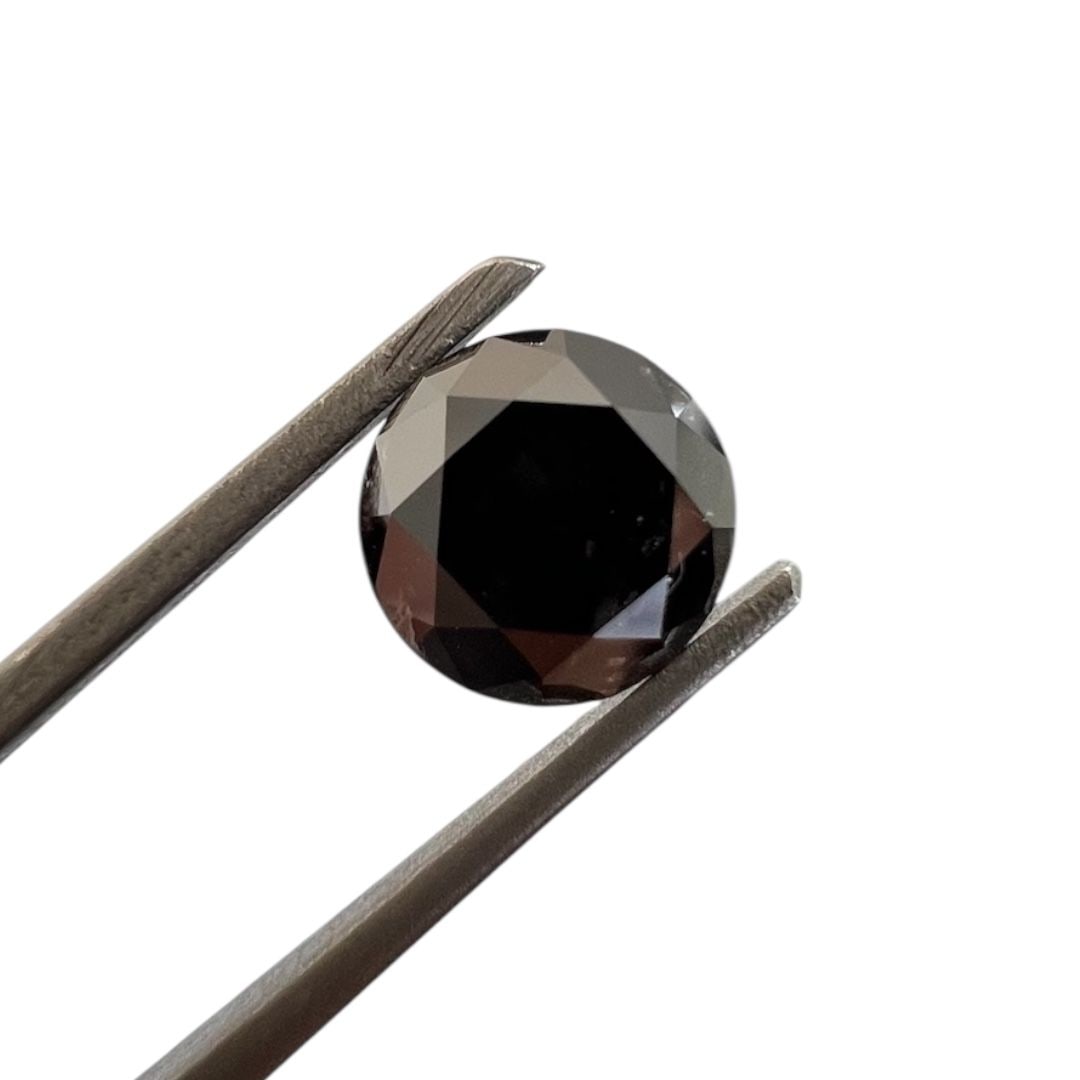 Loose Diamond - ROUND 1.18ct Fancy Black (1 of 1)