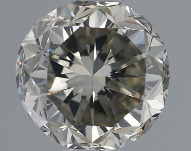 Loose Diamond - ROUND 0.62ct Fancy Gray Greenish Yellow (1 of 1)