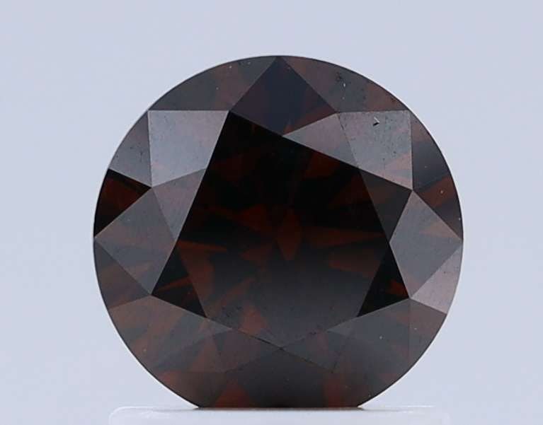 Loose Diamond - ROUND 1.03ct Fancy Dark Orangey Brown VS2 (1 of 1)