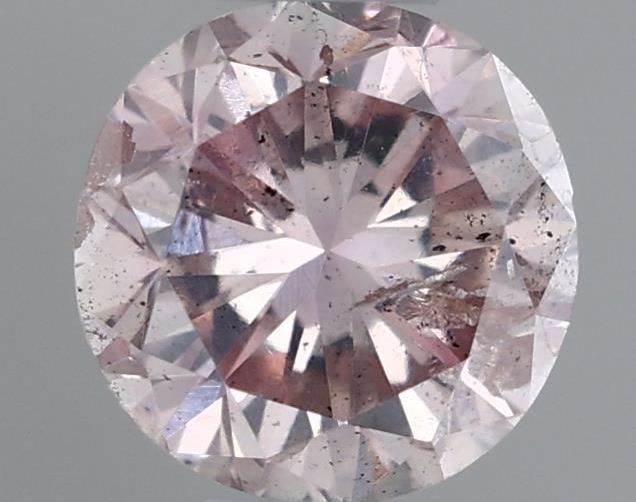 Loose Diamond - ROUND 0.37ct Fancy Brownish Pink (1 of 1)