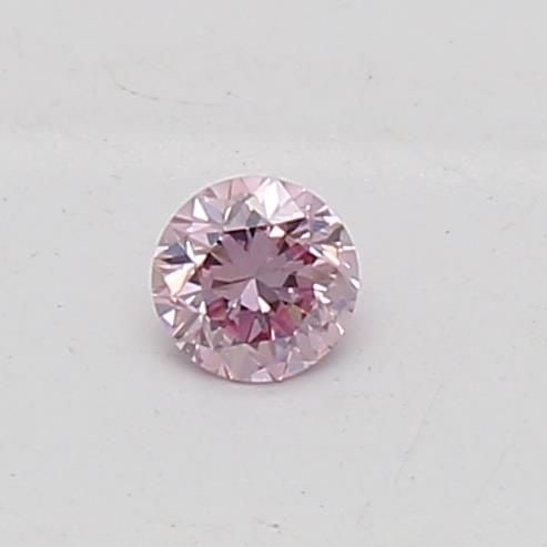 Loose Diamond - ROUND 0.04ct Fancy Purplish Pink (1 of 1)