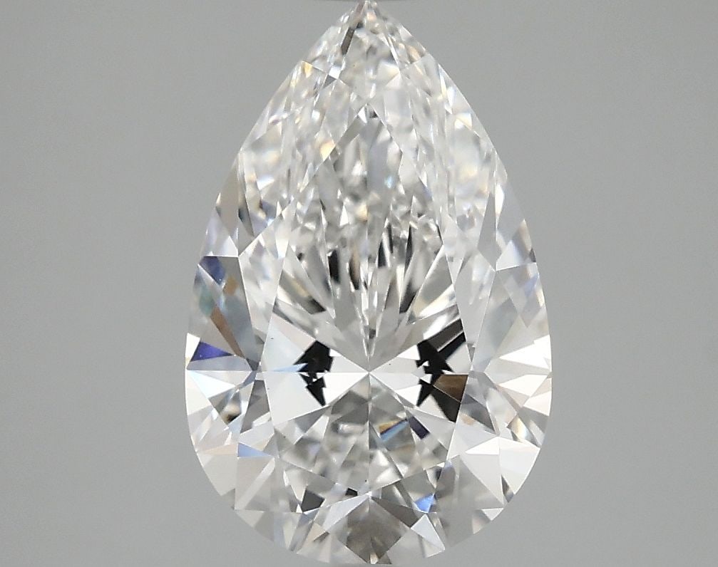 Loose Diamond - PEAR 2.56ct F VS1: Loose Diamond - PEAR 2.56ct F VS1 Source: This is a real non-mined Diamond that has been grown in a lab Shape: PEAR Carats: 2.56 Color: F Clarity: VS1 Certification: IGI Video: