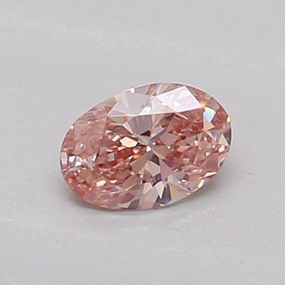 Loose Diamond - OVAL 0.18ct Fancy Intense Brown Pink VS1: Loose Diamond - OVAL 0.18ct Fancy Intense Brown Pink VS1 Source: This is a real non-mined Diamond that has been grown in a lab Shape: OVAL Carats: 0.18 Color: Fancy Intense Brown Pink Certification: I