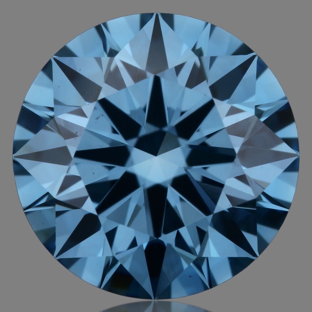 Ideal Loose Diamond - ROUND 1.44ct Fancy Vivid Blue VVS2: Ideal Loose Diamond - ROUND 1.44ct Fancy Vivid Blue VVS2 Source: This is a real non-mined Diamond that has been grown in a lab Shape: ROUND Carats: 1.44 Color: Fancy Vivid Blue Certification: IGI Vide