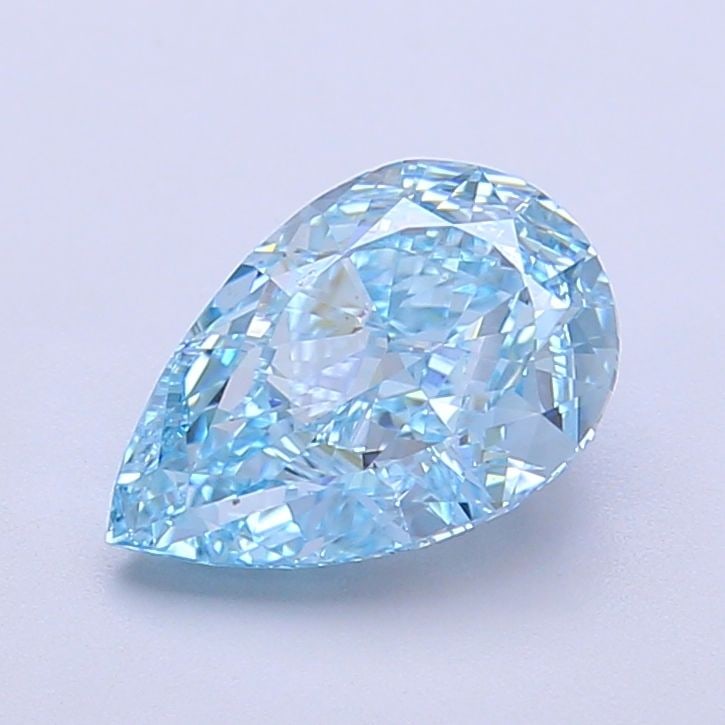 Loose Diamond - PEAR 1.87ct Fancy Vivid Blue VS1: Loose Diamond - PEAR 1.87ct Fancy Vivid Blue VS1 Source: This is a real non-mined Diamond that has been grown in a lab Shape: PEAR Carats: 1.87 Color: Fancy Vivid Blue Certification: IGI Video: