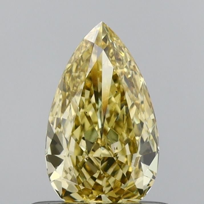 Loose Diamond - PEAR 0.51ct Fancy Intense Yellow VS1: Loose Diamond - PEAR 0.51ct Fancy Intense Yellow VS1 Source: This is a real non-mined Diamond that has been grown in a lab Shape: PEAR Carats: 0.51 Color: Fancy Intense Yellow Certification: NONE