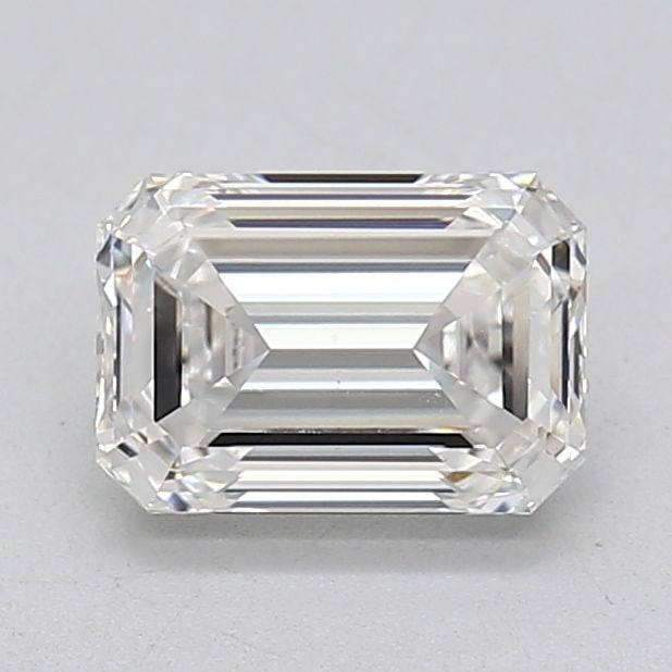 Loose Diamond - EMERALD 1.53ct E VS1: Loose Diamond - EMERALD 1.53ct E VS1 Source: This is a real non-mined Diamond that has been grown in a lab Shape: EMERALD Carats: 1.53 Color: E Clarity: VS1 Certification: IGI Video: