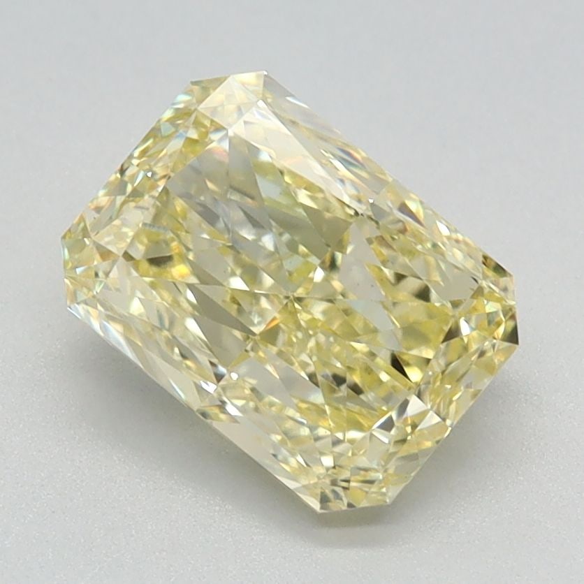 Loose Diamond - RADIANT 1.52ct Fancy Intense Yellow VS1: Loose Diamond - RADIANT 1.52ct Fancy Intense Yellow VS1 Source: This is a real non-mined Diamond that has been grown in a lab Shape: RADIANT Carats: 1.52 Color: Fancy Intense Yellow Certification: IGI