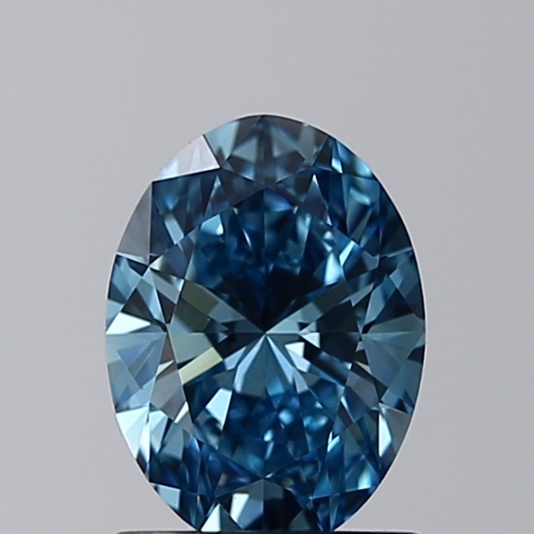 Loose Diamond - OVAL 1.01ct Fancy Vivid Blue VS1: Loose Diamond - OVAL 1.01ct Fancy Vivid Blue VS1 Source: This is a real non-mined Diamond that has been grown in a lab Shape: OVAL Carats: 1.01 Color: Fancy Vivid Blue Certification: IGI Video: