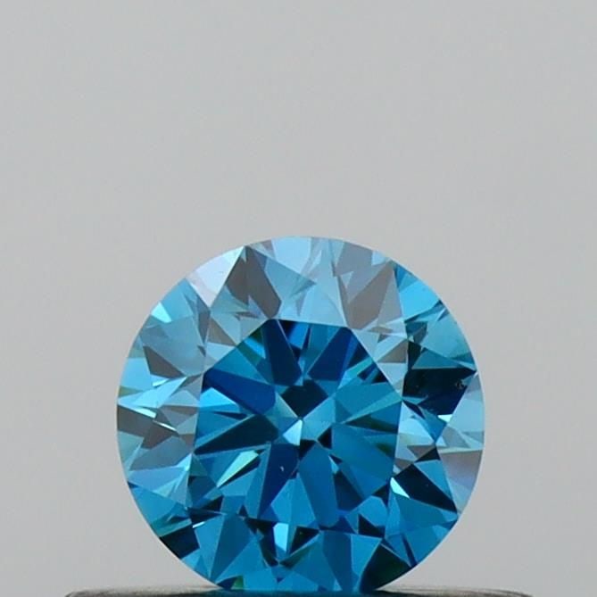 Loose Diamond - ROUND 0.35ct Fancy Vivid Blue VS2 (1 of 1)