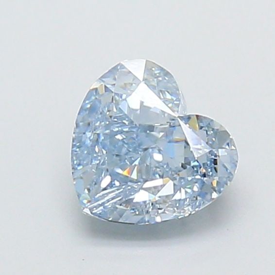 Loose Diamond - HEART 1.03ct Fancy Blue VVS2: Loose Diamond - HEART 1.03ct Fancy Blue VVS2 Source: This is a real non-mined Diamond that has been grown in a lab Shape: HEART Carats: 1.03 Color: Fancy Blue Certification: IGI Video: