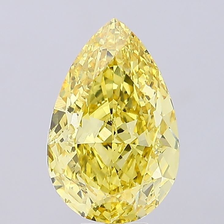 Loose Diamond - PEAR 11.02ct Fancy Vivid Yellow VS1: Loose Diamond - PEAR 11.02ct Fancy Vivid Yellow VS1 Source: This is a real non-mined Diamond that has been grown in a lab Shape: PEAR Carats: 11.02 Color: Fancy Vivid Yellow Certification: IGI Video: