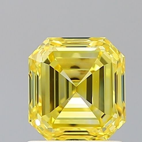 Loose Diamond - EMERALD 1.5ct Fancy Vivid Yellow VS1 (1 of 1)