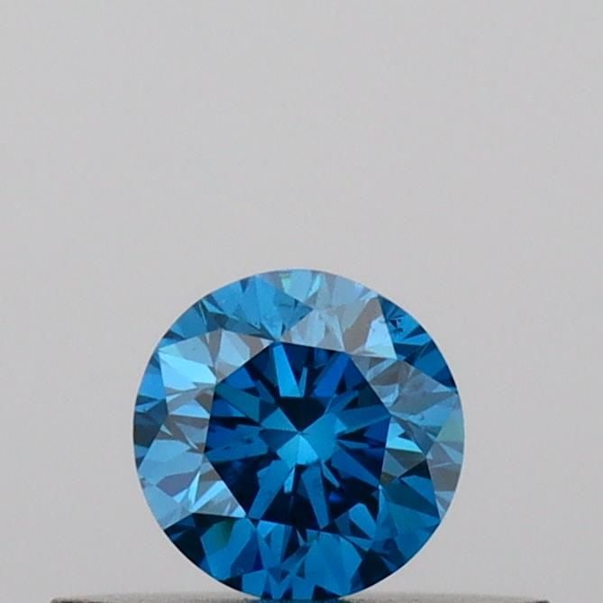 Loose Diamond - ROUND 0.25ct Fancy Vivid Blue SI1 (1 of 1)