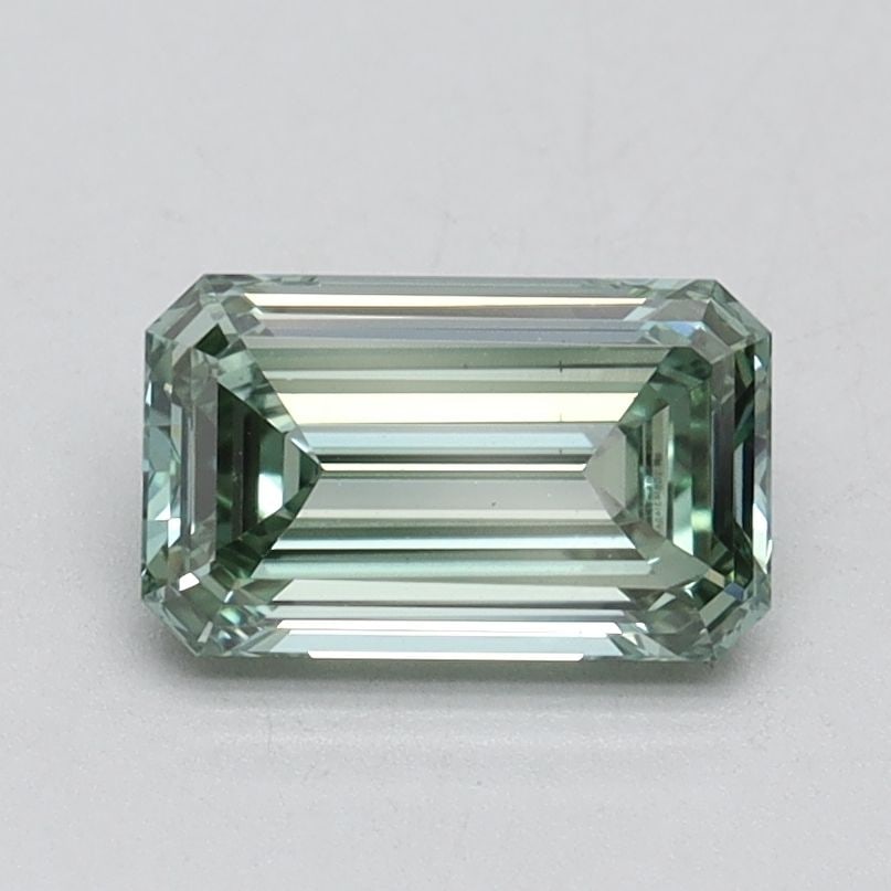Loose Diamond - EMERALD 1.04ct Fancy Intense Green VS1 (1 of 1)