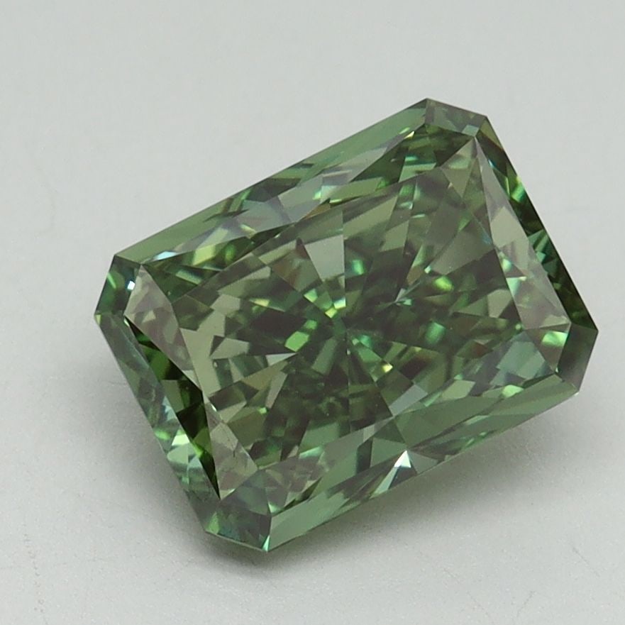Loose Diamond - RADIANT 2.48ct Fancy Vivid Green VVS2 (1 of 1)