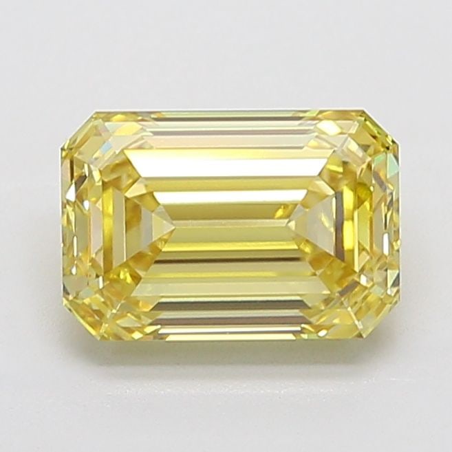 Loose Diamond - EMERALD 4.06ct Fancy Yellow VVS2 (1 of 1)
