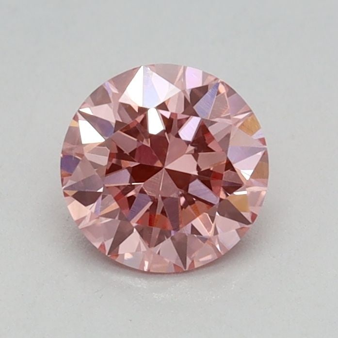 Loose Diamond - ROUND 0.5ct Fancy Intense Pink VVS2: Loose Diamond - ROUND 0.5ct Fancy Intense Pink VVS2 Source: This is a real non-mined Diamond that has been grown in a lab Shape: ROUND Carats: 0.5 Color: Fancy Intense Pink Certification: IGI Video: