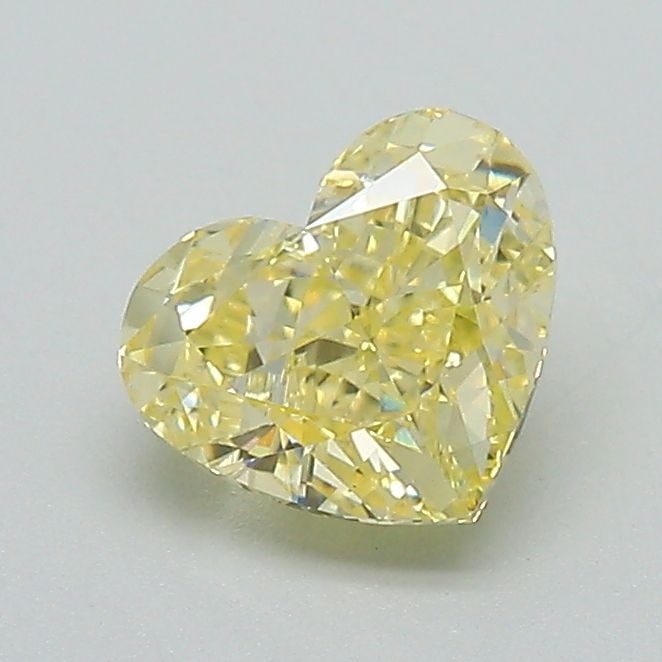 Loose Diamond - HEART 1.0ct Fancy Intense Yellow VS1 (1 of 1)