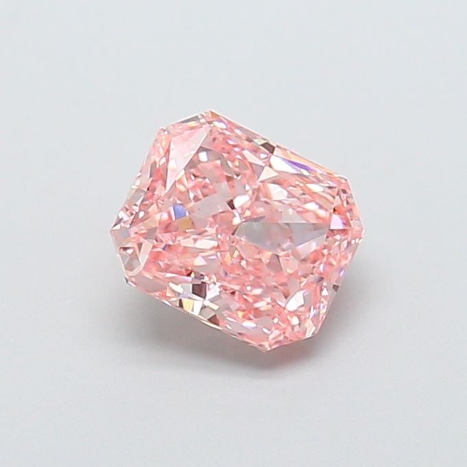Loose Diamond - RADIANT 2.04ct Fancy Vivid Pink VS2: Loose Diamond - RADIANT 2.04ct Fancy Vivid Pink VS2 Source: This is a real non-mined Diamond that has been grown in a lab Shape: RADIANT Carats: 2.04 Color: Fancy Vivid Pink Certification: IGI
