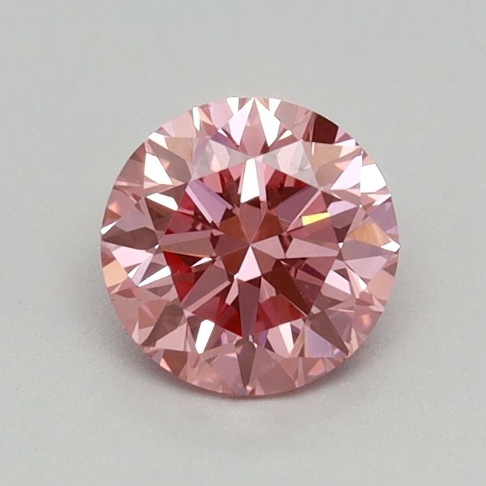 Loose Diamond - ROUND 0.38ct Fancy Vivid Pink VVS2 (1 of 1)