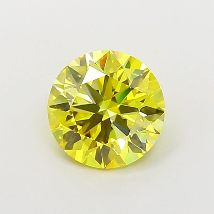 Ideal Loose Diamond - ROUND 1.55ct Fancy Vivid Yellow VVS1 (1 of 1)