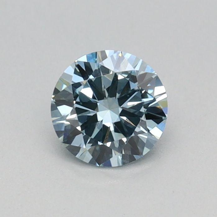 Loose Diamond - ROUND 0.32ct Fancy Intense Blue VVS1 (1 of 1)
