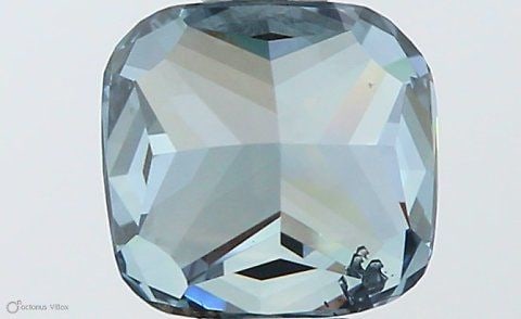 Loose Diamond - CUSHION MODIFIED 0.77ct Fancy Vivid Blue SI2 (1 of 1)
