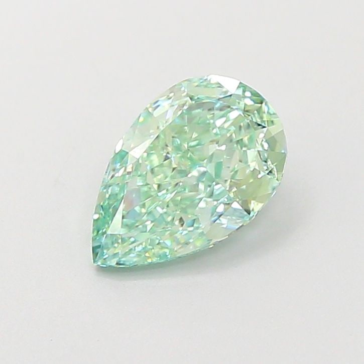 Loose Diamond - PEAR 1.08ct Fancy Vivid Green VVS1 (1 of 1)