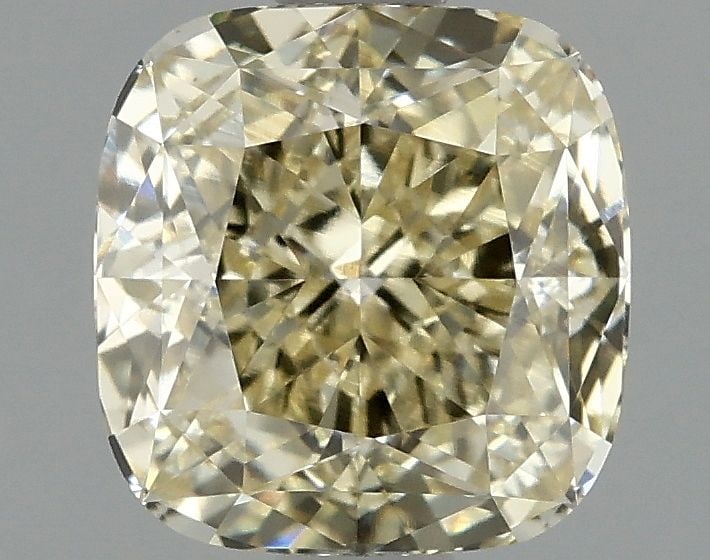 Loose Diamond - CUSHION MODIFIED 1.58ct Fancy Yellow VVS2 (1 of 1)