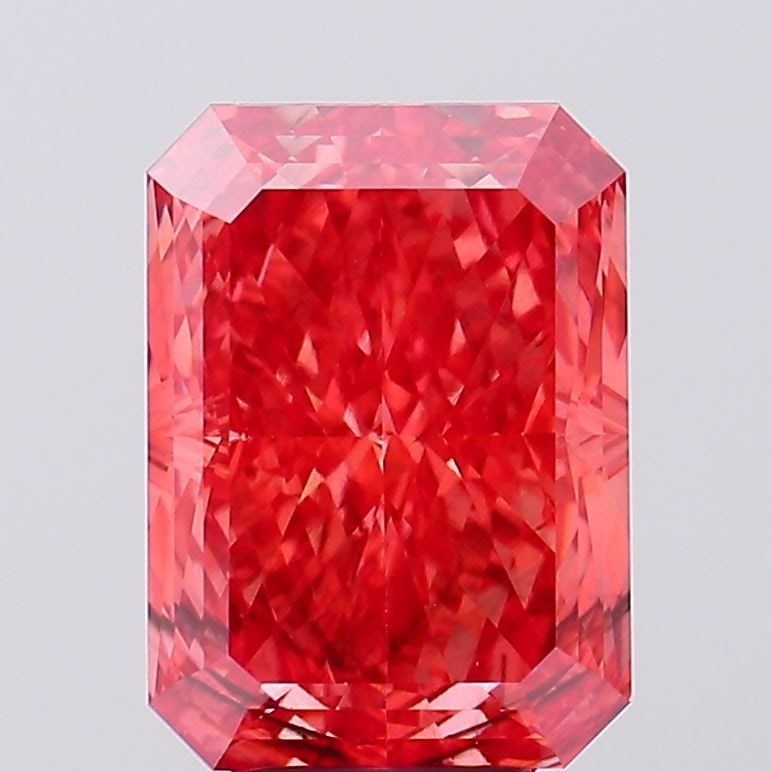 Loose Diamond - RADIANT 7.02ct Fancy Vivid Pink SI2 (1 of 1)