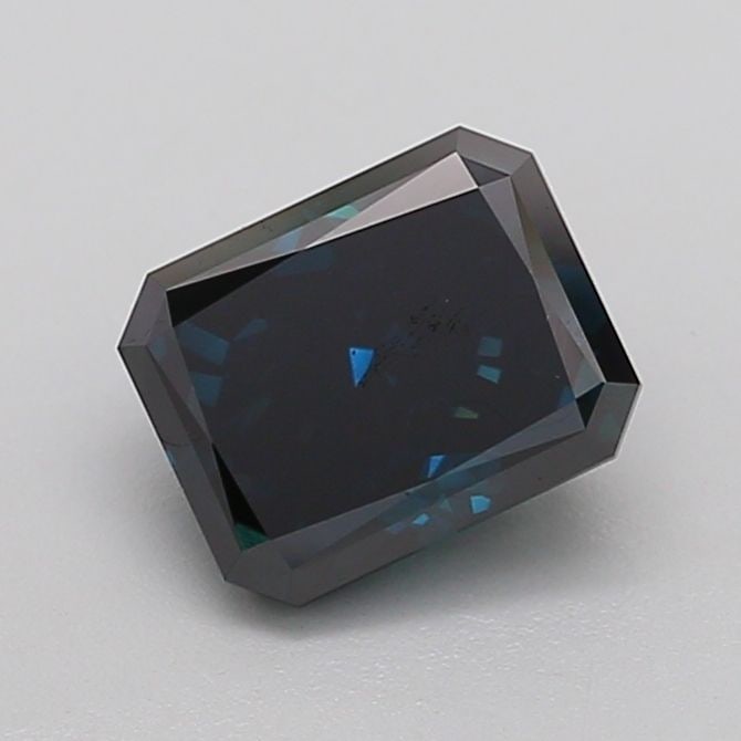 Loose Diamond - RADIANT 1.73ct Fancy Deep Blue SI1 (1 of 1)