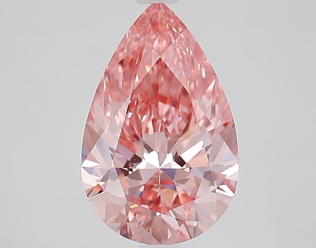 Loose Diamond - PEAR 2.51ct Fancy Vivid Pink VVS2 (1 of 1)