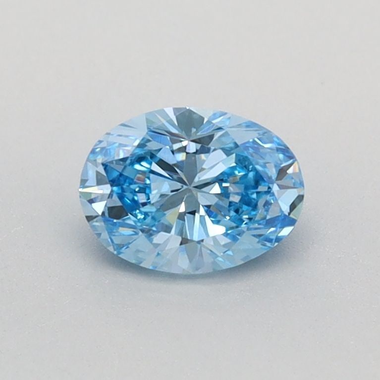 Loose Diamond - OVAL 0.45ct Fancy Vivid Blue VVS2 (1 of 1)