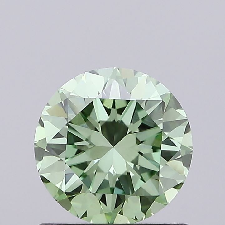 Loose Diamond - ROUND 0.72ct Fancy Vivid Green VVS2 (1 of 1)