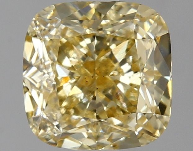 Loose Diamond - CUSHION MODIFIED 2.01ct Fancy Intense Yellow VS2 (1 of 1)
