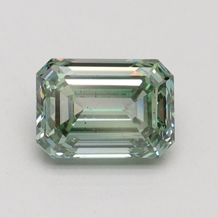 Loose Diamond - EMERALD 0.9ct Fancy Intense Green VS2 (1 of 1)
