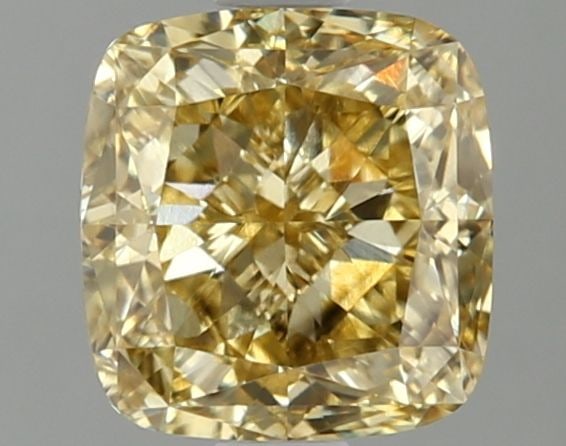 Loose Diamond - CUSHION MODIFIED 2.11ct Fancy Vivid Yellow VS1: Loose Diamond - CUSHION MODIFIED 2.11ct Fancy Vivid Yellow VS1 Source: This is a real non-mined Diamond that has been grown in a lab Shape: CUSHION MODIFIED Carats: 2.11 Color: Fancy Vivid Yellow