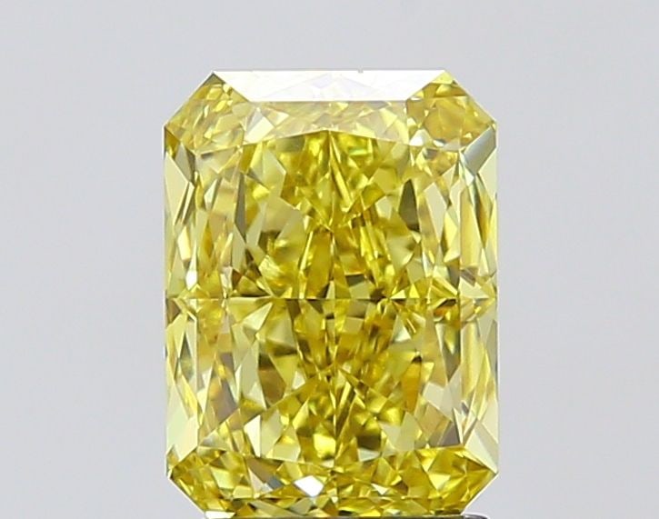 Loose Diamond - RADIANT 3.02ct Fancy Intense Yellow VS1: Loose Diamond - RADIANT 3.02ct Fancy Intense Yellow VS1 Source: This is a real non-mined Diamond that has been grown in a lab Shape: RADIANT Carats: 3.02 Color: Fancy Intense Yellow Certification: