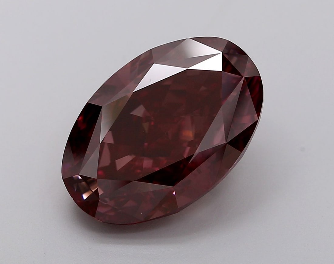 Loose Diamond - OVAL 10.52ct Fancy Vivid Pink VS1 (1 of 1)